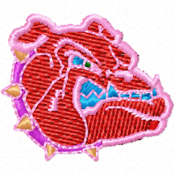 Dogs Embroidery Design 6